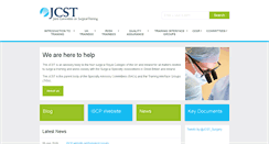 Desktop Screenshot of jcst.org